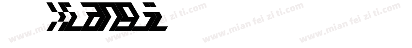 相机 XIANGJI字体转换